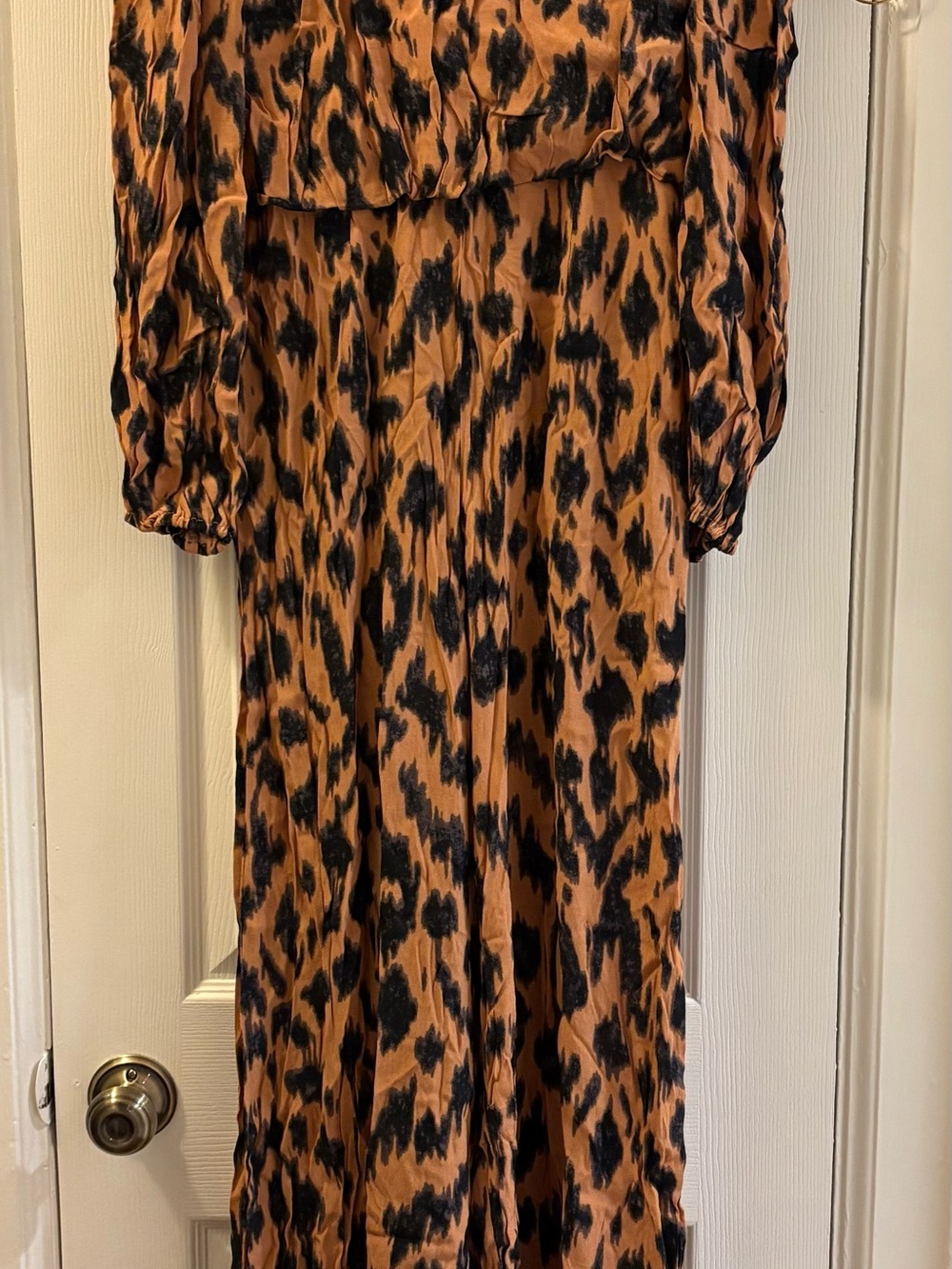 Never Fully Dressed Leopard Print Jumpsuit